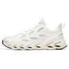 Textile, Synthetic Leather Cushioning Support Balance Impact Resistant Low Top Running Shoes Men's Ivory White 912025566-1