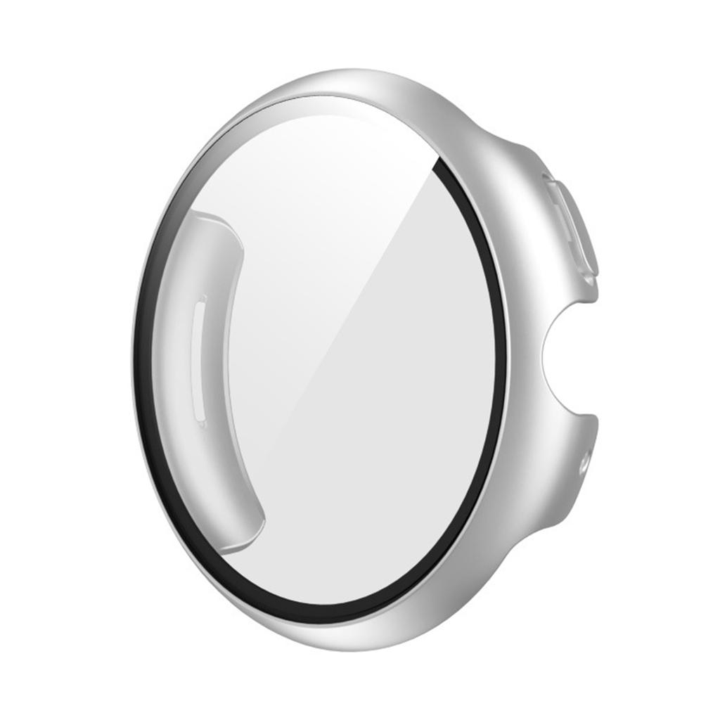 Scratchproof Cover with Screen Protector Film for Pixel Watch 3 41mm/45mm Dustproof Housing Smartwatch Screen Film Case