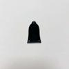 Black Bell-Shaped Plastic Guitar Truss Rod Cover