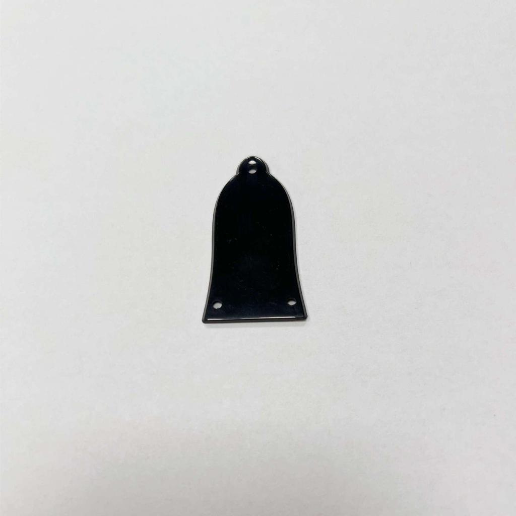 Black Bell-Shaped Plastic Guitar Truss Rod Cover