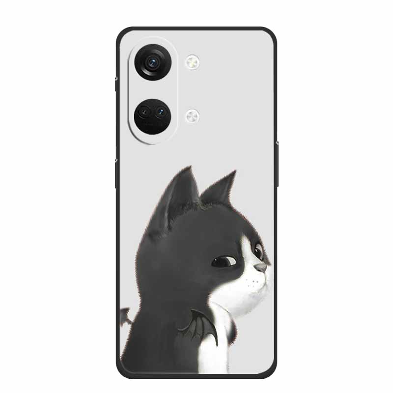 For OnePlus Nord 3 5G Case Coque Nord3 Lovely TPU Soft Cartoon Painted Cat Phone Casses for One Plus Nord 3 Silicon Para Shells