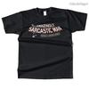 Mens Cotton The Amazingly Sarcastic Man Graphic High Quality T Shirt Street Casual Style Tee for Men and Women