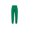 Nike Solid Color Letter Logo Print Drawstring Cuffed Oversized High Waist Fleece Knit Sports Casual Pants Women bottoms Green DQ5888-365