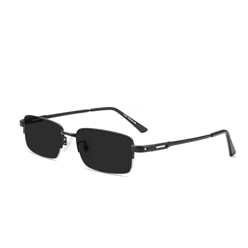 Titanium Alloy Photochromic Myopia Eyeglasses Women Men Prescription Spectacles Eyewear -0.5 -0.75 -1 -1.25 -1.5 -2 -2.5 To -6