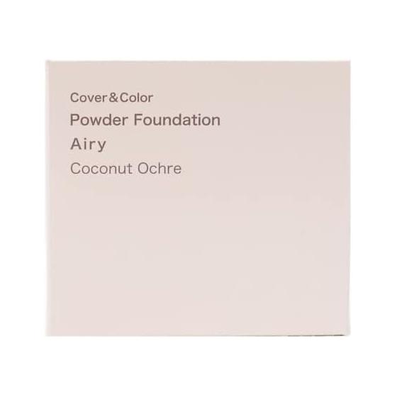 CAC Powder Foundation Airy Peach Ivory Refill (Case and puff sold separately)
