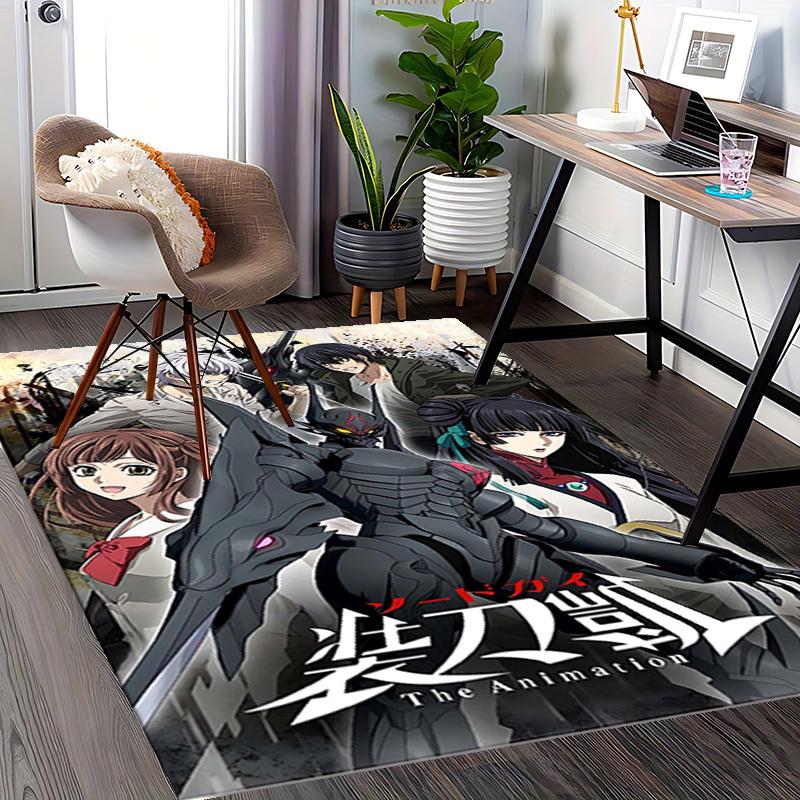1 Stück Sword Art Online: Asuna & Kirito Anime Stuhlmatte - Rutschfeste Büromatte für Schreibtisch, Gaming-Zimmer-Dekoration, Saisonale Geschenkidee.U097