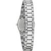 BULOVA Klassische Super Seville 25mm Damenuhr Silber 96L353