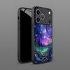 Star Cluster Pattern 2D Phone Case for iPhone 17 16 15 14 13 12 11 X XR XS Max Pro 8 Plus - Glass Protective Cover