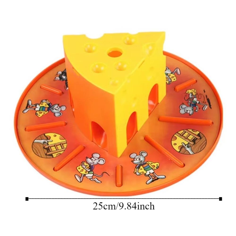 Plastic Cake Cheese Board Games Multiplayer Cat and Mouse Cheese Game  Logical Thinking Training