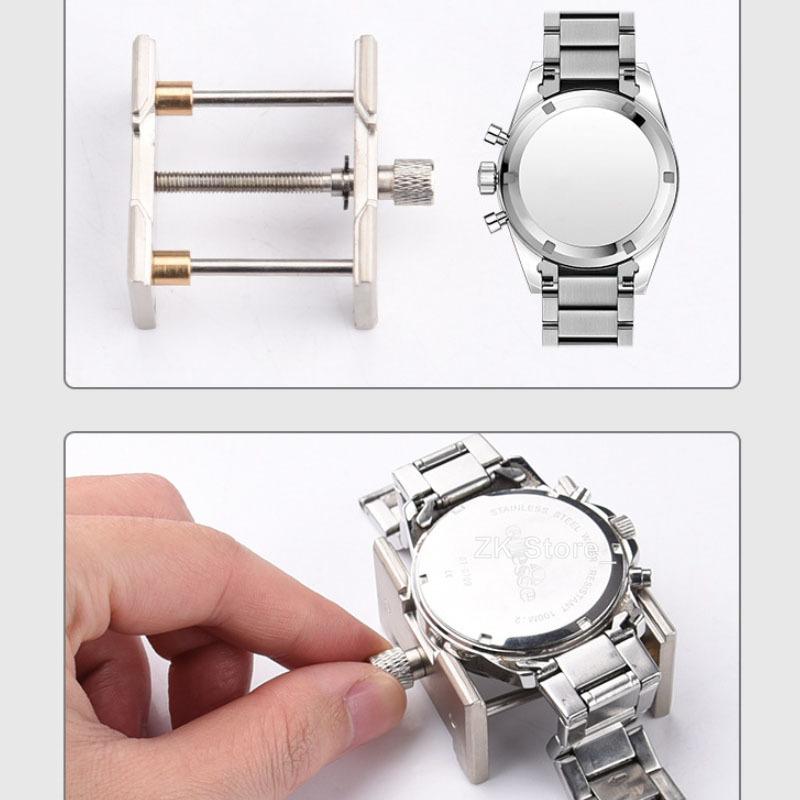 1 Box Multifunctional Universal Watch Movement Holder Fixed Base Watches Case Clamp Kits for Watchmaker Repair Tools Parts Kits