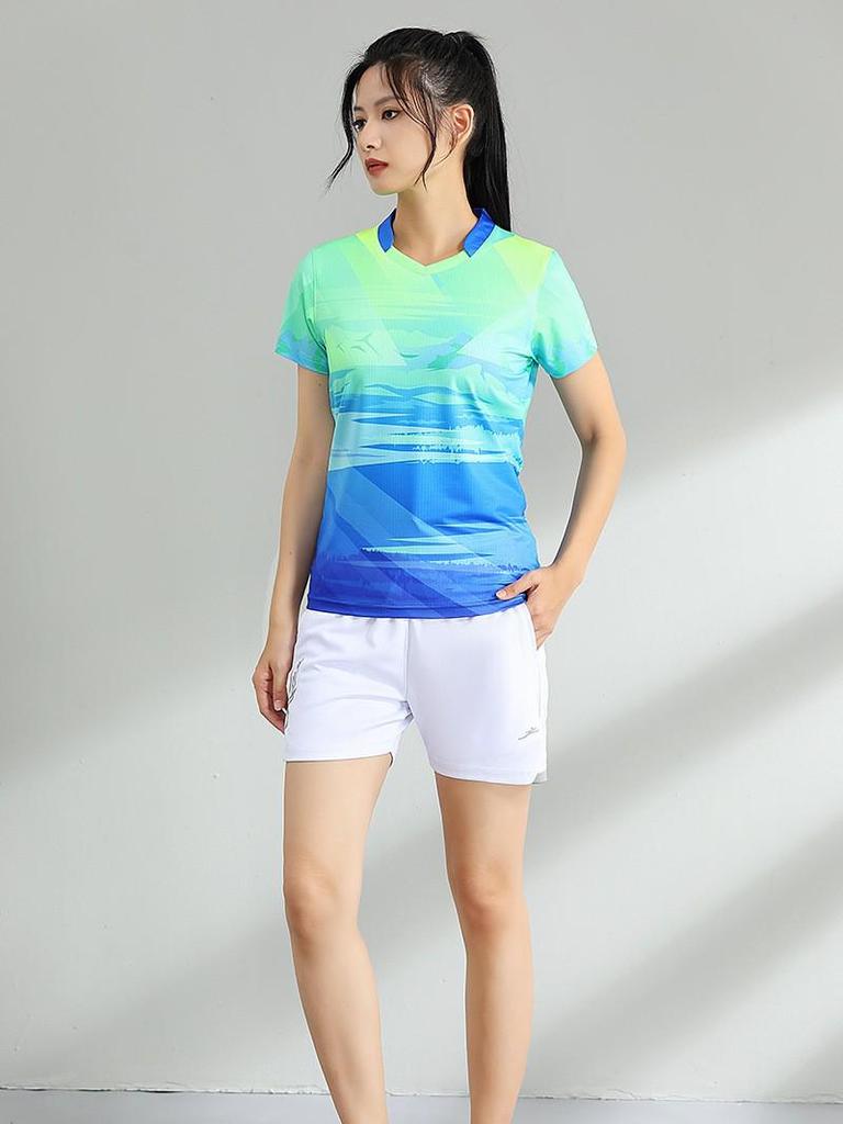 Unisex Quick-Drying Breathable Badminton and Volleyball Sportswear