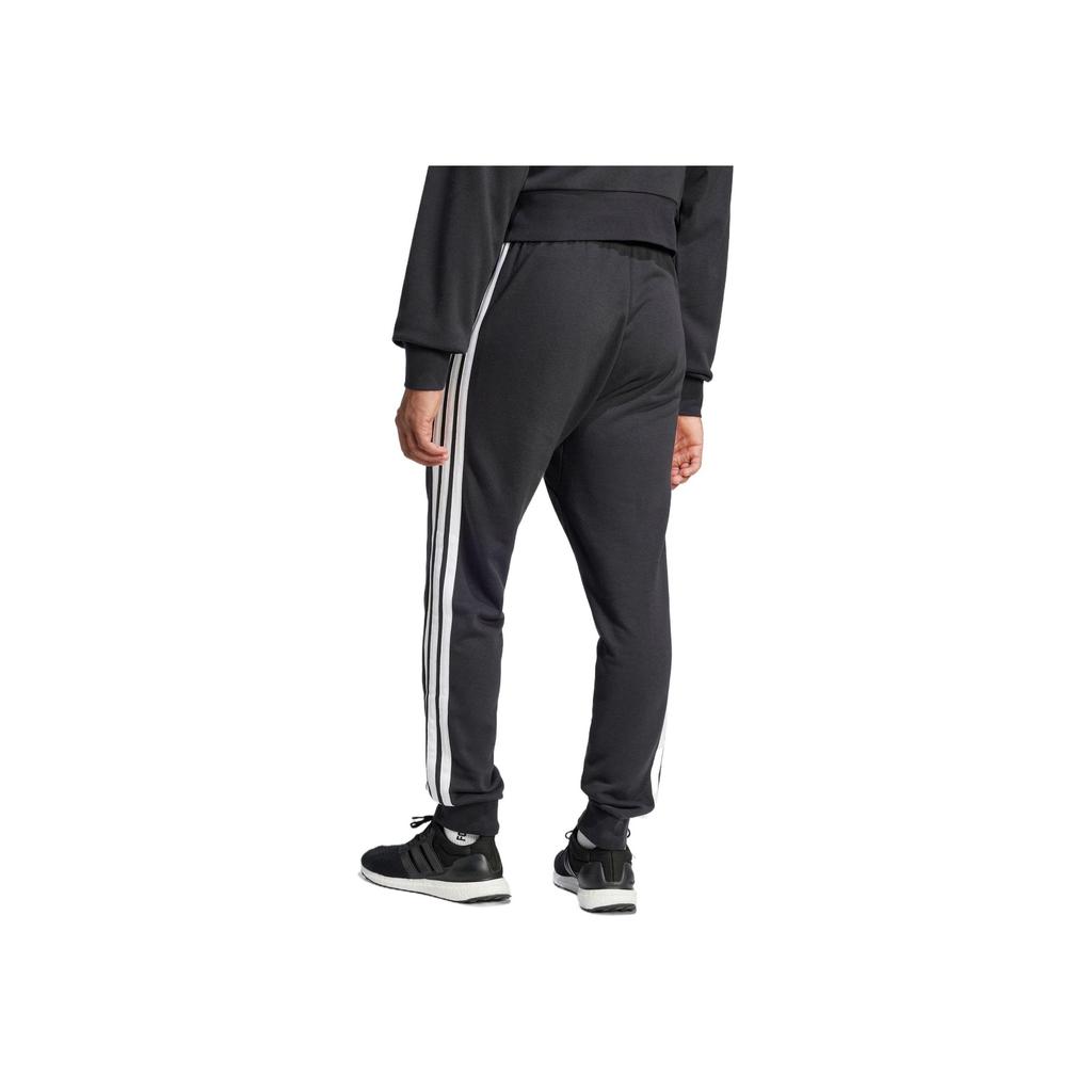Adidas M 3S FT TC PT Warm Comfortable Skin-Friendly Casual Knitted Sports Pants Men Pants Black JD1881