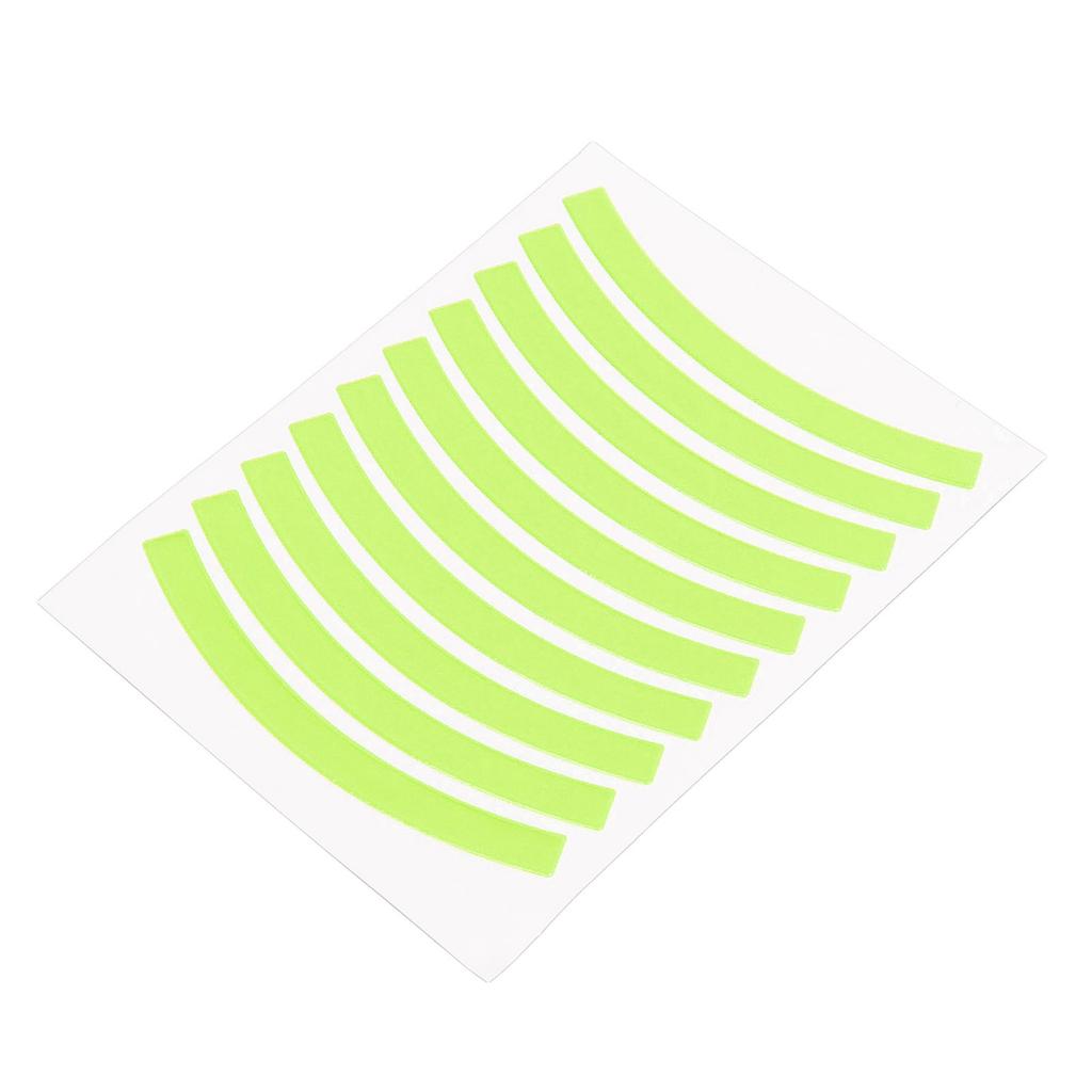 Kids Balance Bicycle Reflective Stickers Bike Wheel Adhesive Decals Tape Safety Strips Balance Bicycle Accessories