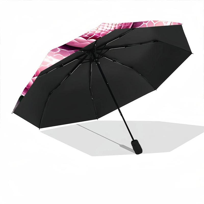 1pc Christmas Snake Folding Umbrella | Elegant Design, Fashionable Accessory, Durable Construction, Sturdy Ribs Yy251107056