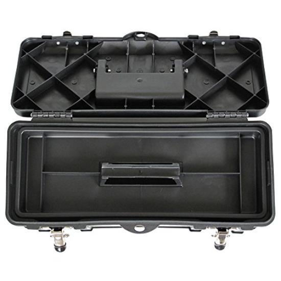 JEJ Astage Gunmetal Nástrojový Úložný Box 39 x H x V 17 cm Box, Kontejner, [Š cca. Cca. 18.5 přibližně. TK-390G]