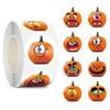 25MM , 500 Pieces/roll, Happy Halloween, Children's Toys, Animals, Thank You Decorations, Stickers, Holiday Party Labels