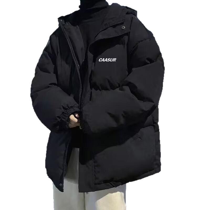 Men's Lambswool Cotton Jacket: Plush, Warm & Thickened Winter Outerwear for Couples.