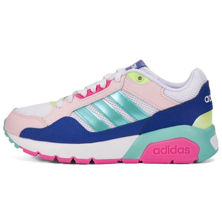 Adidas  Run 90s Pink Multi Women Sneakers Multi-Color White Blue GY0671