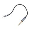 3.5mm Mono Male to 6.35mm Mono Male Sound Cable 11.8 Inch 6.35mm to 3.5mm Headphone Adapter Cord for Speaker Amplifier