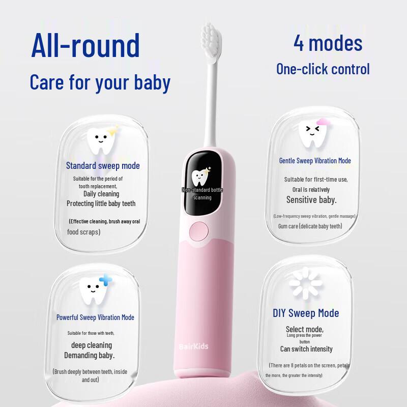 BAIR Smart Sonic Kids Electric Toothbrush CN plug (adapter included)