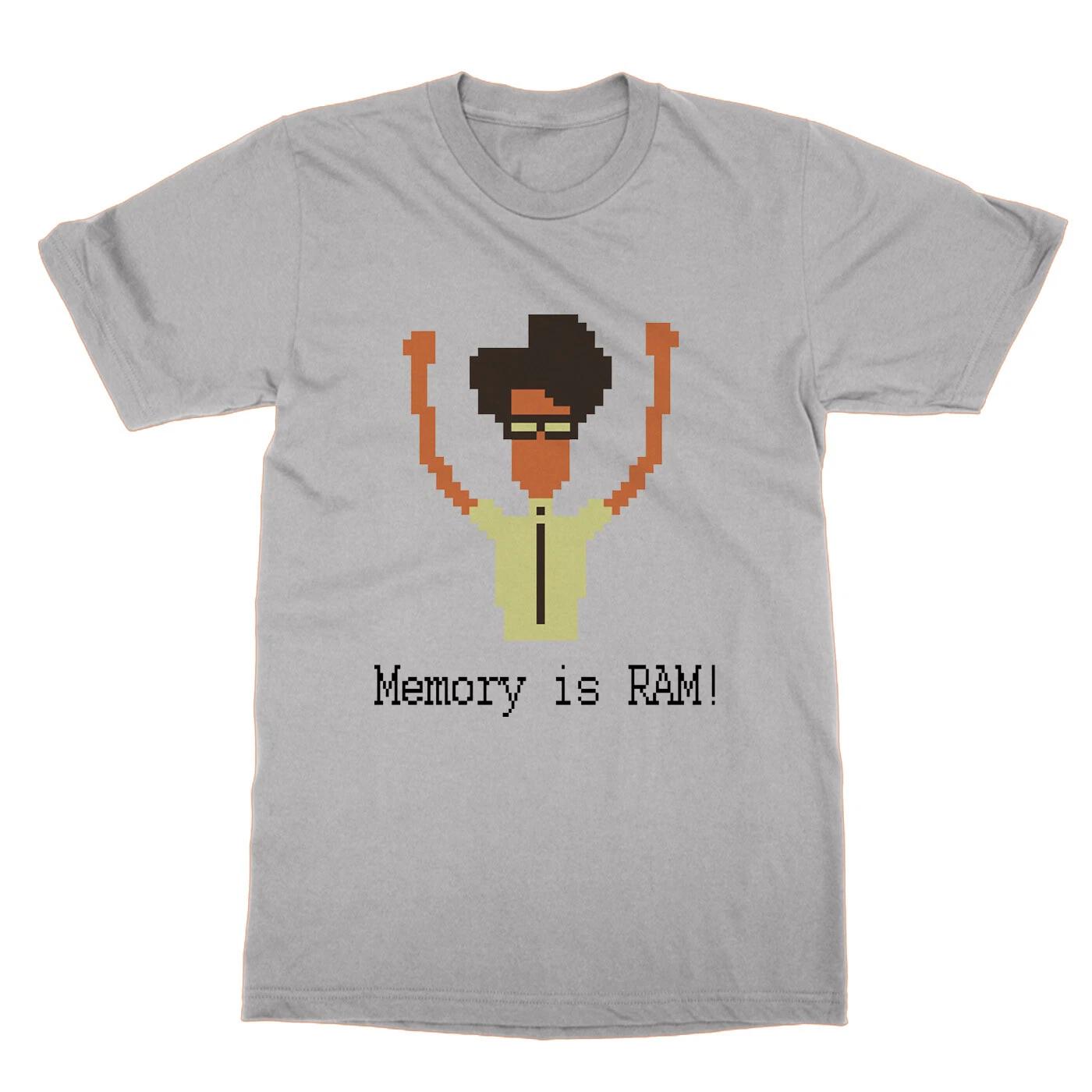 Футболка Смешная ОЗУ IT Crowd Компьютерная Поддержка Подарок M