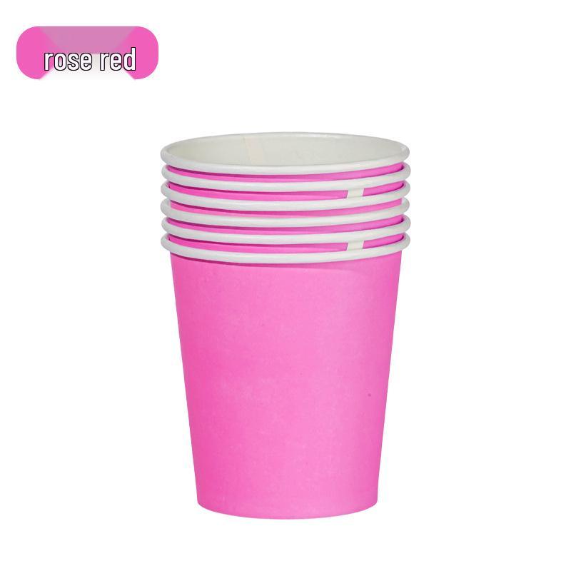 Thickened Disposable Colored Paper Cups for Kids' DIY Art & Crafts