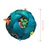 3Pcs Bird Foraging Toys Parrot Cage Shredder Toy 2.4-in Foot Ball Chewing Toys for Small Animals Gerbils Hamsters