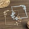Metal Die Cuts Embossing Stencils Leaves Frame Cutting Dies Stencils for Scrapbooking Album Cards Photo Decorations
