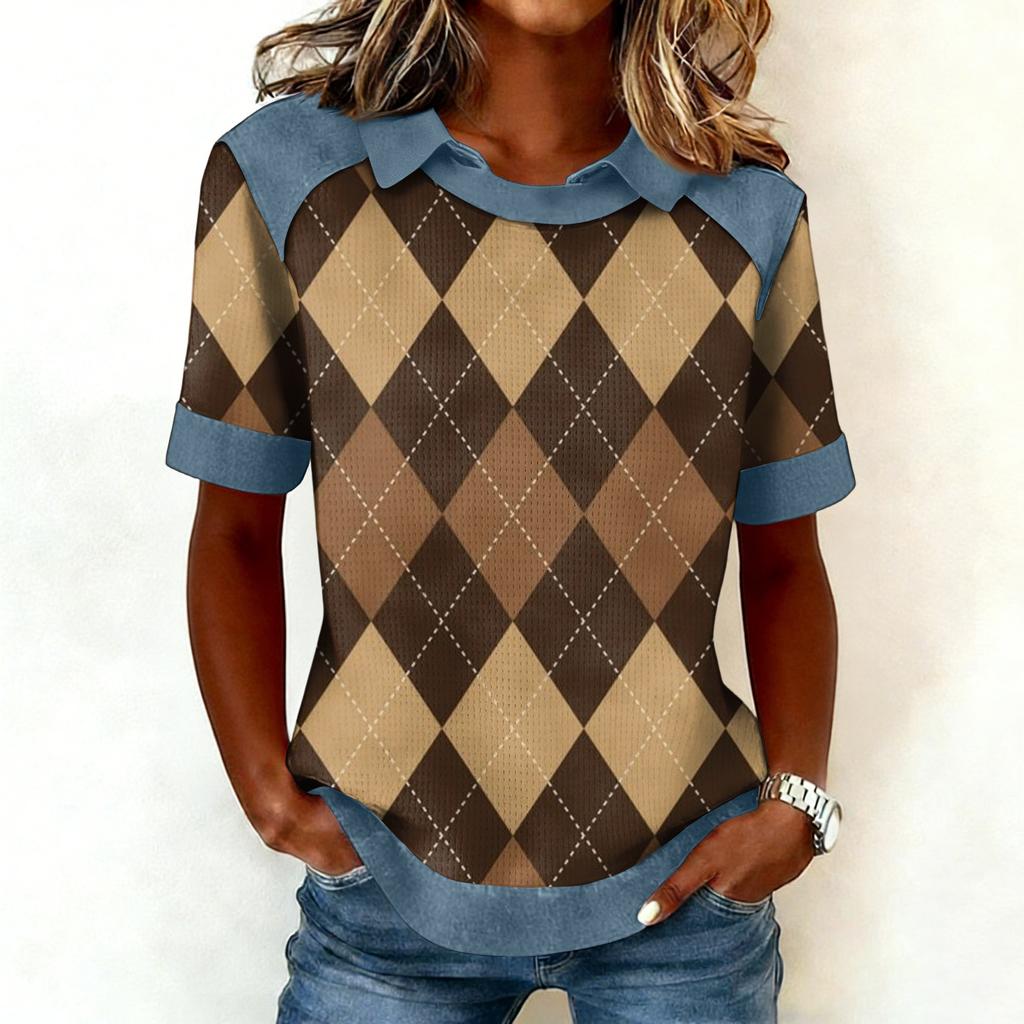 Long Sleeve Shirts for Women Womens Long Sleeve Tops Long Sleeve T Shirt Women Long Sleeve Going Out Tops for Women Plaid Print Casual Style