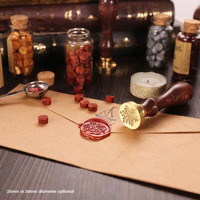Antique Wax Sealing Stamp Blank Head Copper Handle Grip Scrapbooking Stamping Craft Wedding Invitation Handcrafts