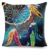 Fantasy Dream Catcher Series Decorative Pillowcase Bohemian watercolor cushion cover Sofa office seat cushion cover Home decor