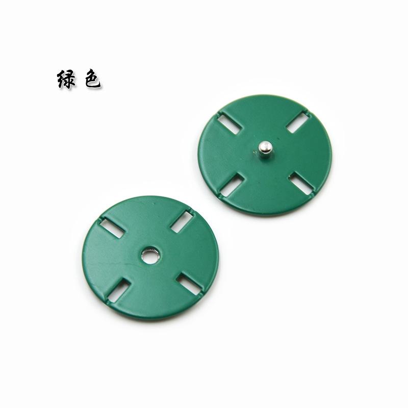 Three Love Flat Metal Button Snap Button Wool Coat Down Jacket Invisible Concealed Button Button