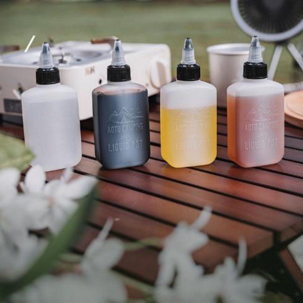 100ML Seasoning Bottles 13*5.2*2.5cm Camping Packaging Cans Barbecue Supplies