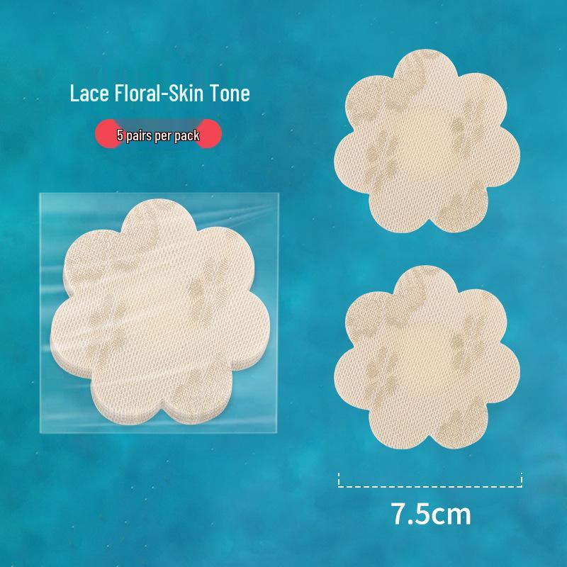 Ultra-Thin Breathable Non-Woven Unisex Nipple Covers for Anti-Protrusion and Seamless Fit