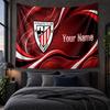 Personalized Tapestry Wall Hanging Athletic Bilbao FC Pattern Art Background Cloth