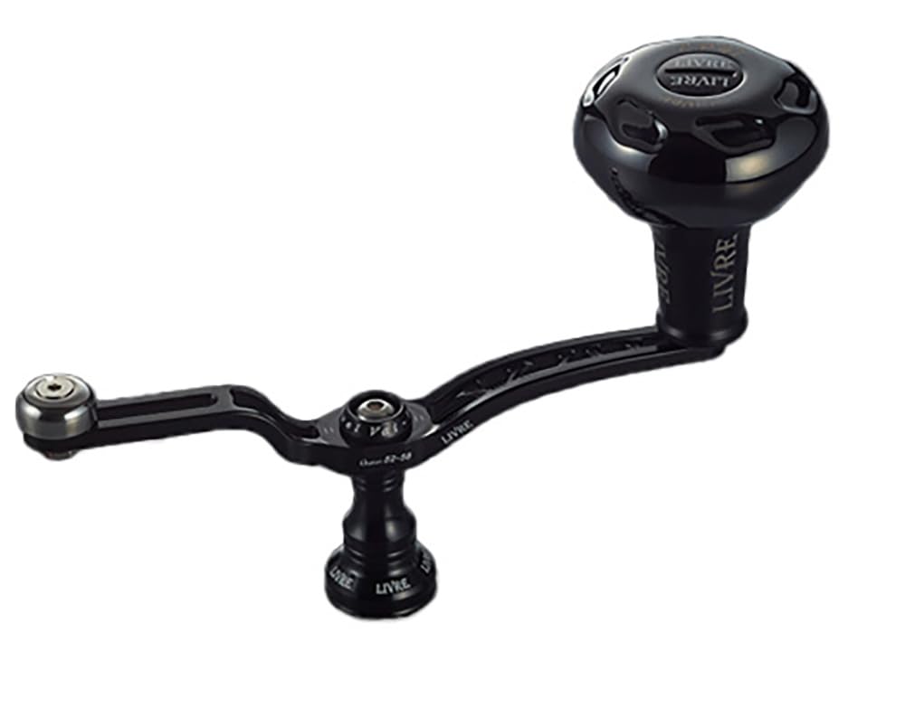 LIVRE 11812 Катушка серии UNION B с ручкой EP41B для Daiwa DS Все 52-58 Правостороннее Катушка, Черный, UN52-58KB41DR