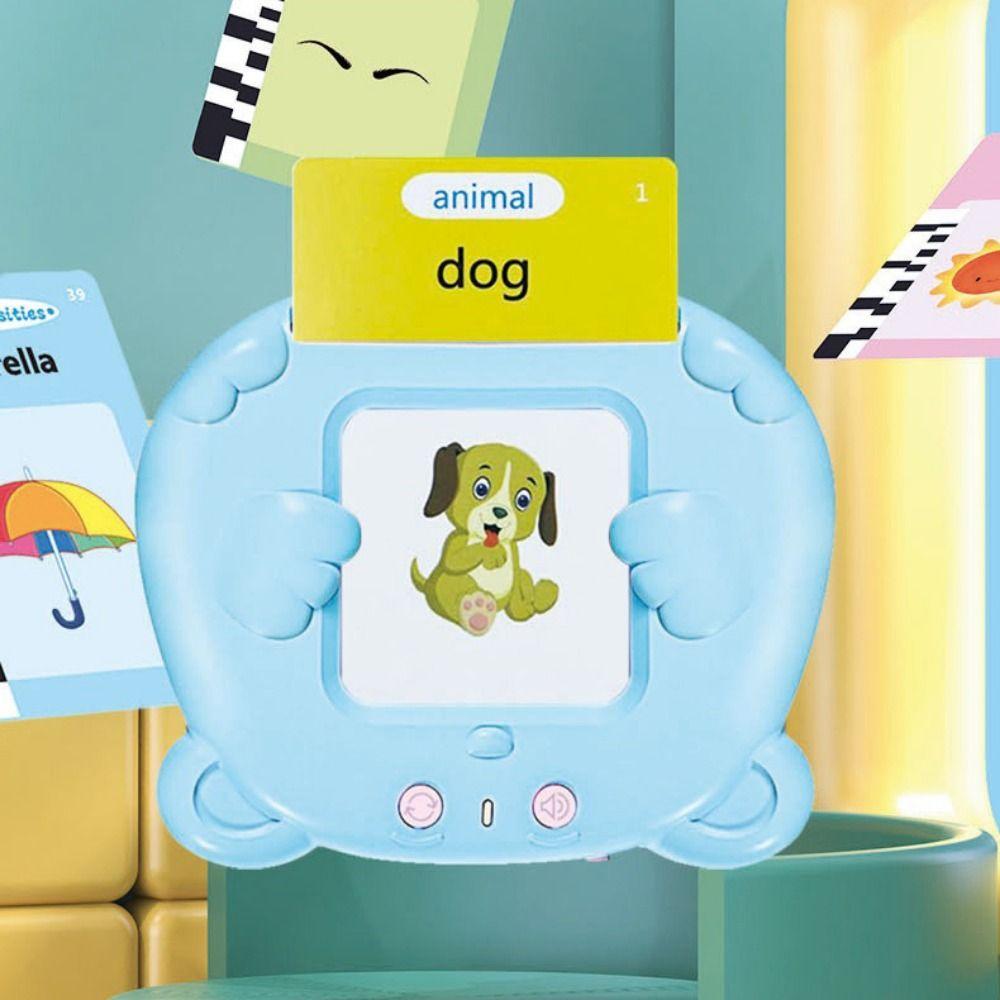 Early Educational English Flashcards Language Learning Talking Flash Cards  For Kids Infant