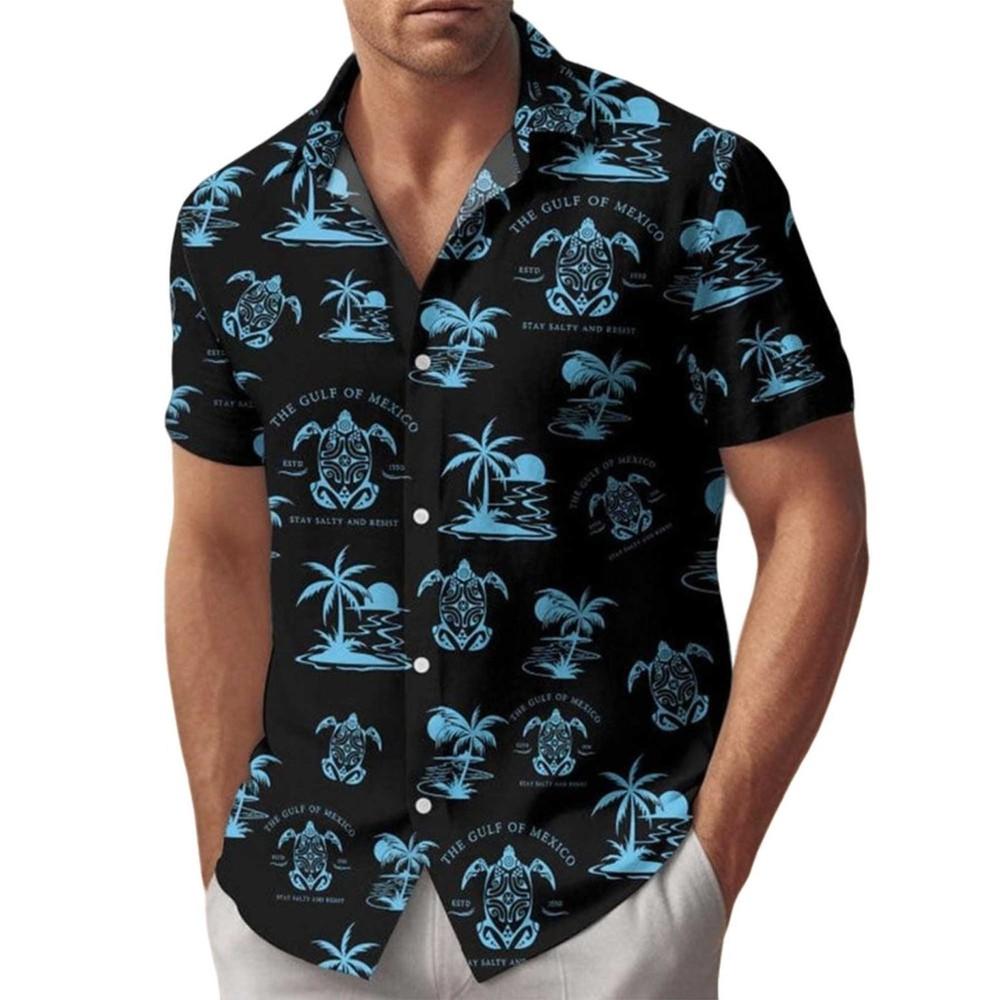 Gulf Of Mexico Est 1550 Stay Salty And Resist Hawaiian Shirt Unisex T-Shirt XL
