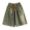 Shorts Women Cotton Summer Denim Loose Large Size High Waist Casual Wide Leg Jeans Pants