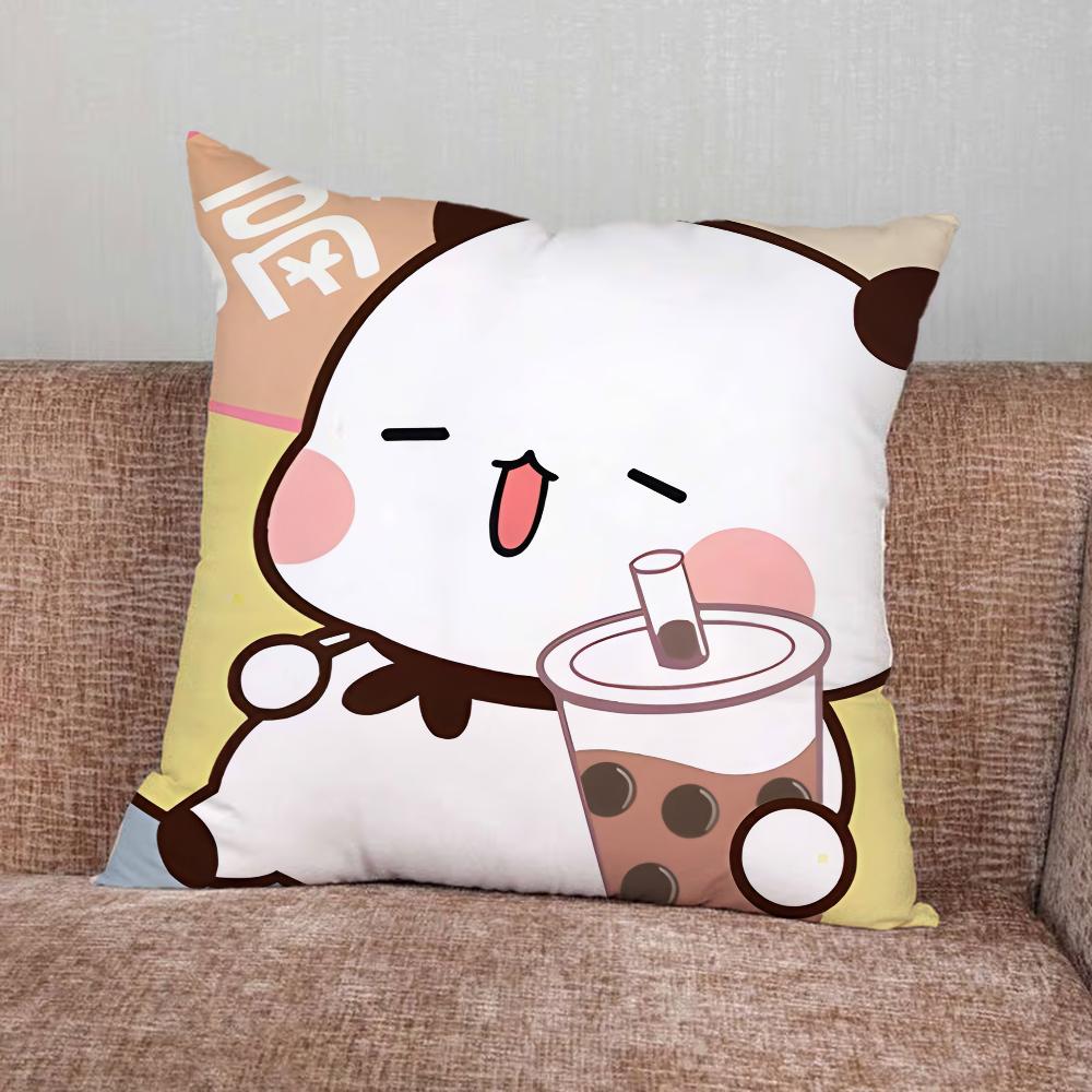 Cartoon Cute Bubu Dudu Pillow Case For Home Bedroom Car Office Decoration Living Room Sofa Cushion Cover Suitable