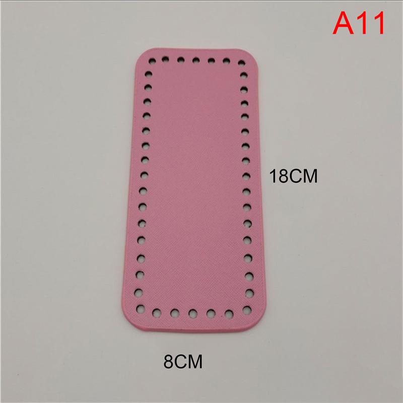 Leather Bag Bottoms Diy Handmade Oval Round Bottom Bag Accessories For Bags