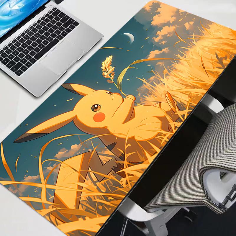 Mouse Pad durable Large Gamer Pokemon Pikachu XXL Keyboard Desk Mouse Mat Carpet Rubber Tapis Souris Gaming Notbook Mousepad
