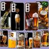 A Fresh Cold Beer Phone Case for Samsung A16 A17 A26 A36 A56 A57 A55 A54 A37 A15 A25 A35 A14 A24 A34 Galaxy Note 20 10 A07 A06 A