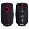 Silicone Car Key Case Cover Shell For Vw Volkswagen Polo Golf Passat Beetle Tiguan Jetta Seat Leon Altea Skoda Octavia Kodiaq