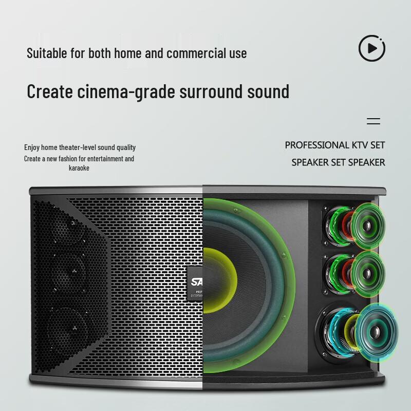 SAST Sistema de Karaokê para Home Theater SW-7