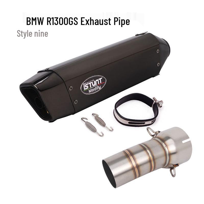 R1300GS ADV Exhaust Modification: Titanium Alloy Header, Mid-section, Tail Section