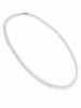 925 Silver Clasp Freshwater Pearl Classic All-match Rice Bead Necklace