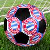 FC Bayern Munich Indoor Soccer Ball Colorful Machine Stitched PVC Size 5 Team Training Competition Ready Durable High-Bounce Cool Sports Gift