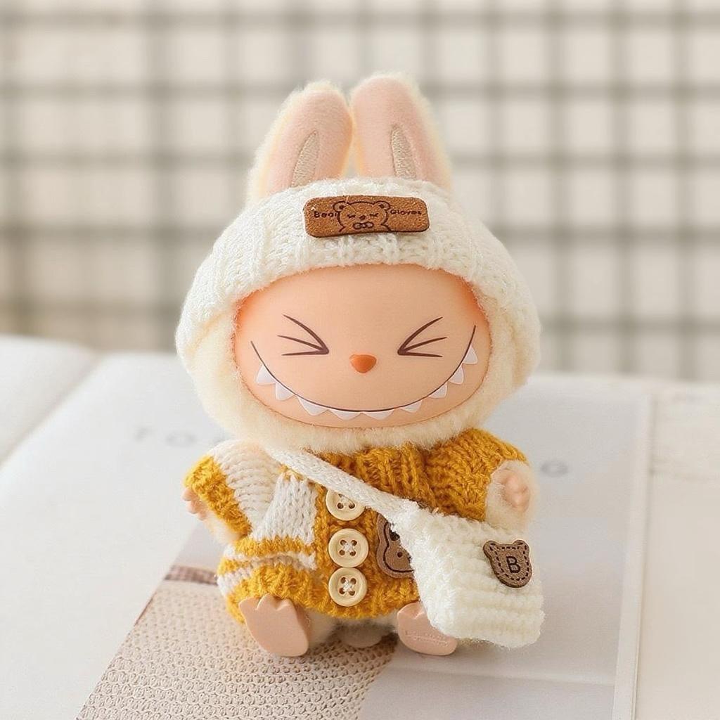 Labubu Doll Clothing: First to Third Gen Sweaters & Pendants