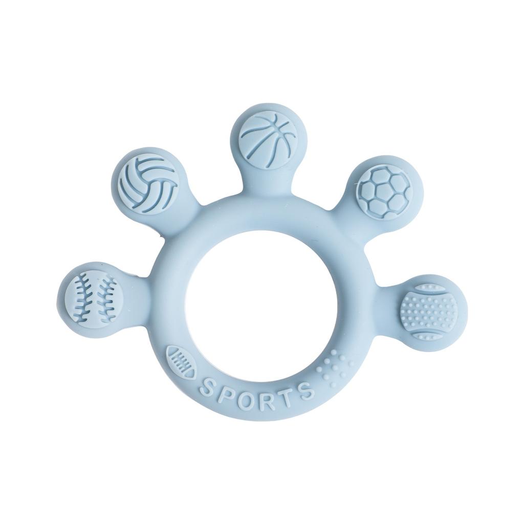 New Baby Silicone Teether Dental Toys BPA Free Silicone Finger Teething Ring Bracelet for Newborn Goods Baby Teething Toys Gift